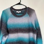 BB Dakota  Steve Madden  Gradient Teal and Gray Sweater Photo 2