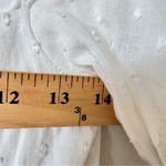 For Love & Lemons  White Embroidered Yellow Daisy Mini Dress Womens S Eyelet Photo 8