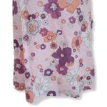 For Love & Lemons Magnolia Mini Dress Pink Floral Cottagecore Milkmaid Ruffle S Photo 4