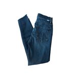 Mother Denim The Stunner Ankle Step Fray in Disco Dolls Blue Size 26 Photo 3