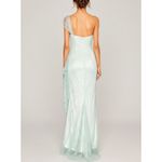 Michael Costello  x REVOLVE Landon Lace Gown, Baby Blue, Medium Photo 3