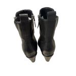 Blondo  Eleanor Waterproof Leather Pointed Toe Heeled Booties Black Size 7M Photo 2