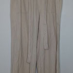 BLANK NYC  cream wide leg pants size small Photo 0