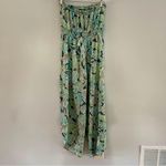 Japna  romper women's size Large floral tube top jumpsuit Photo 7