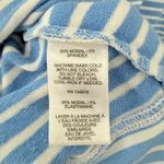Vineyard Vines  Striped Hoodie Pullover Nautical White Blue Women's XL‎ Modal Photo 3