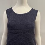 Maje  Knit Tank Top in Blue Photo 2