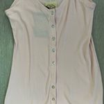 Chaser Soft Baby Pink Button-Front Lounge Cami – Size Medium (NWT) Photo 1