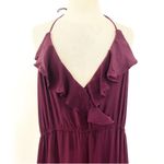 Yumi Kim jumpsuit in wine NWOT Photo 2
