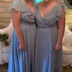 Bridesmaid Dress Worn ONCE Blue Size 16 Photo 1