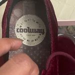 Coolway  Deep Red Velvet Shoes Photo 3