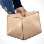 Sandro Beige Crossbody Bag With Gold Accent Strap Photo 2