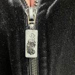 Bob Mackie Vintage Black Velvet Jacket Full Zip 2X Jewels Art To Wear Colorful Photo 3