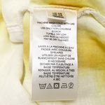 Free People We The Free Top Washed Away Yellow Windowpane Tie Dye Shirt Size XS Photo 10