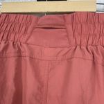 Zenana Outfitters High Rise Windbreaker Joggers Pink Drawcord Ankle Pull On Size XL Photo 6