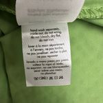 We Wore What  Size Small Green Silver Crystal Embellished Spandex Slip Midi Dress Photo 8