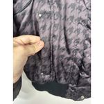 ZeroXposur Women’s Zero X Posur Jacket XL Houndstooth Puffer Hooded Brown Photo 3