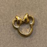 BaubleBar Disney x  Minnie Mouse Outline Earrings in Gold Photo 1