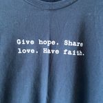 Courier Font Wear — Be the Miracle — Long Sleeve Photo 2