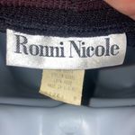 Ronni Nicole Vintage Black Long Sleeve Maxi Dress Size 8 Photo 8