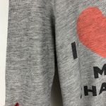 Wildfox More Than Pizza Gray V-Neck Sweatshirt Photo 5