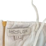 Rachel Zoe  Cropped pin striped sleeveless zipper back top size 6 Photo 2