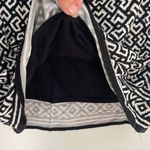 Max Studio Womens Pencil Straight Skirt Abstract Mini Stretch Black White XL Photo 3