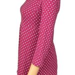 BODEN pink with cream small polka dots, empire waist t Photo 5