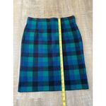 CHAPS  NWT Tartan Plaid Knit Pencil Straight Skirt Size Medium Preppy Academia Photo 8