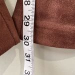 Marc New York Brown Faux Suede‎ Flare Pants Size 16  Photo 2