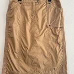 Purificacion Garcia Cargo Like Skirt Size 44/XL Brown Tan Photo 0