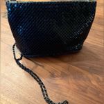 Vintage Black Metal Mesh Evening/Shoulder Purse With Front Bow And Chain Strap Photo 1