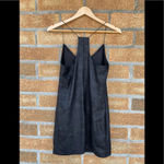 Lavender Brown  BLACK LEATHER DRESS small Photo 9