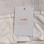 ANDIE NWT The Mona Skirt White Eyelet Scalloped Elastic Waist Cotton Midi M Photo 7