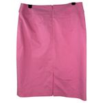 Milly New York Vintage Pink Tie Waist Knee Length Pencil Skirt Size 6 Photo 4