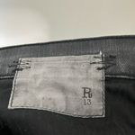R13 The Drop Skinny Ankle Jeans Women’s Size 25 Dusty Black Cropped Mid Rise Photo 10