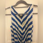 Tommy Bahama  Blue Stripe Maxi Dress Size Small Photo 2