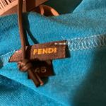 Fendi  Short dress cornflower blue Size 10 Photo 5