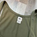 Urban Outfitters  Sweet Thing Ribbed Tank Top In Green Photo 4