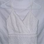 Speechless White Sleeveless Eyelet Lace Detail Mini Dress size 3 Photo 1