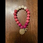 Stella & Dot  Pink White Stone‎ BRACELET Photo 3