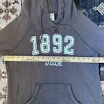 Abercrombie & Fitch Taupe Brown 100% Cotton Hooded Sweatshirt Women’s Size M Photo 9