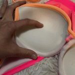 PINK - Victoria's Secret Super cute PINK-Ombré swim top, push up Photo 5