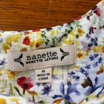 Nanette Lepore Peep Cinch Waist Floral Maxi Dress - Size 6 Photo 8