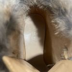 Coach  KATARA ANCLE RARE CAMEL SUEDE Brown Faux Fur Wedge Boots Photo 10