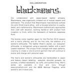 John Elliott X Blackmeans | Distressed Rider Leather Jacket Women's Blue Black Size 0 Photo 2