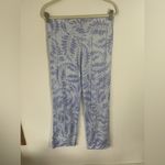 Hale Bob  Women's Blue Leaf Print Lounge Sleep Pants, NWT large Photo 6