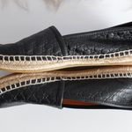 Guccisima Black GG Logo Leather Espadrilles size 36.5 Photo 8