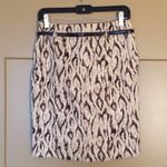 Apt. 9 Pencil Skirt Snakeskin Pattern with Belt Brown Tan Photo 2