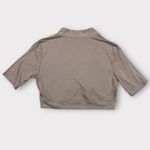 Women’s Soma Short Sleeve Crop Bolero Shrug Size XSmall Tan Photo 3