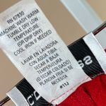 Vintage C. D. Petites Size Small Vibrant Red Midi Pencil Skirt Bold Costume Photo 4